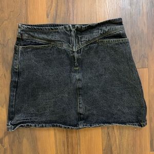 Women’s Black Jean Skirt